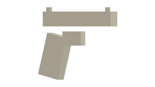 Compact Pistol Modified · Sand on Compact Pistol Modified
